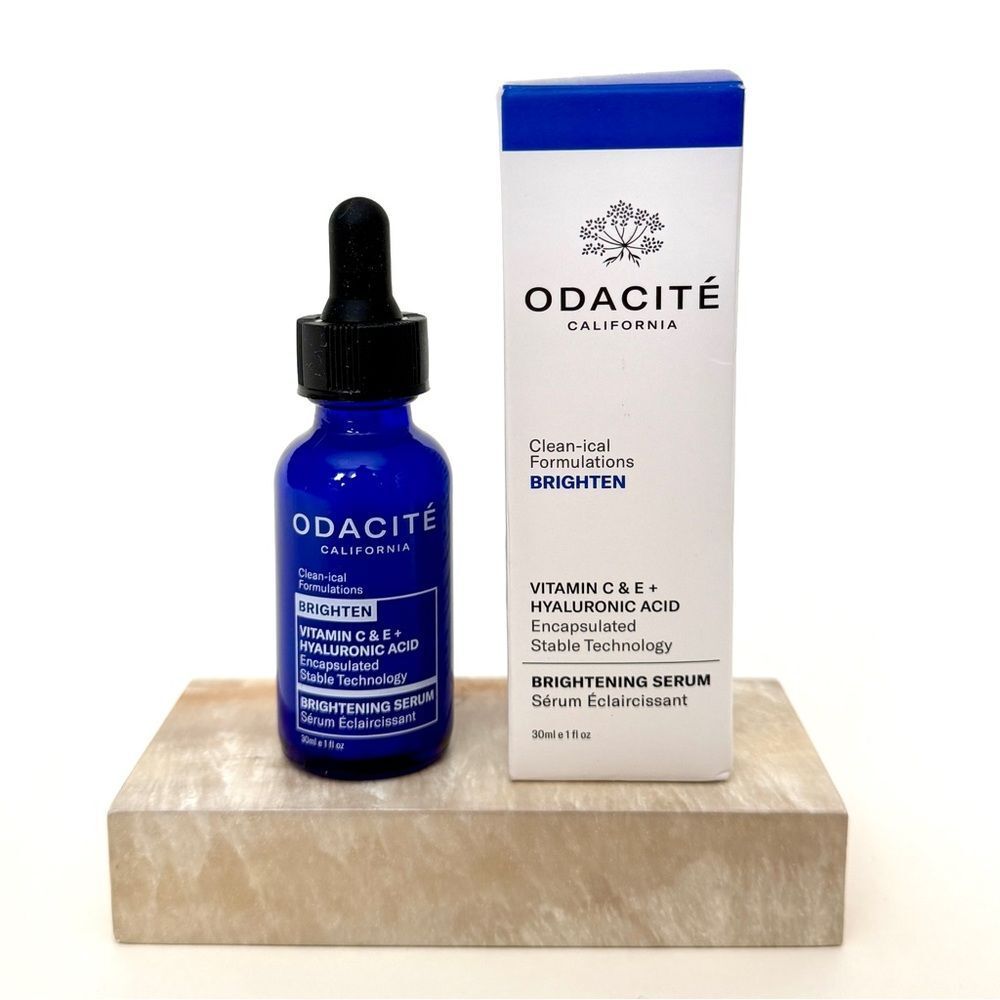 ODACITÉ California Brightening Serum | Vitamin C + E + Hyaluronic Acid | 30 mL